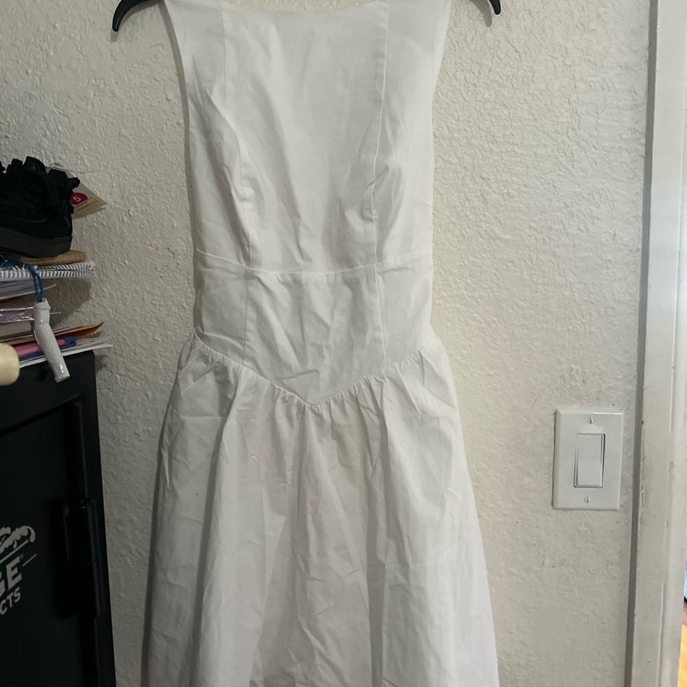 Wild Fable White  Mini Dress super wrinkly